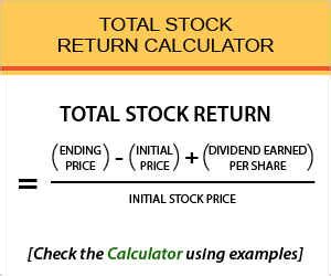 total shareholder return calculator|if i invested stock calculator.